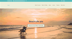 Desktop Screenshot of jonglebeach.com